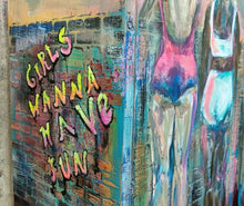 Load image into Gallery viewer, 1157 - Kommode "Girls wanna have fun"