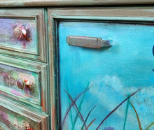 Load image into Gallery viewer, 1159 Kommode Blumenwiese