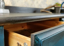 Load image into Gallery viewer, 1183- Kommode Schwarzwald in leuchtenden Farben