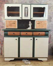 Load image into Gallery viewer, 1252 Buffetschrank Retro - Creme / Pastellblau