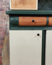 Load image into Gallery viewer, 1252 Buffetschrank Retro - Creme / Pastellblau