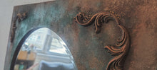 Load image into Gallery viewer, 1015 Antiker Spiegel im Rostlook