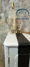 Load image into Gallery viewer, 1179 Sideboard / Kommode Neonpink, Gold und Streifen