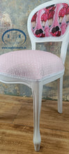 Load image into Gallery viewer, 1180 - Stühle weiß mit individuellen Stoffen