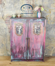 Lade das Bild in den Galerie-Viewer, 1192 Kommode Barock / Vintage rosa