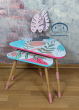 Load image into Gallery viewer, 1214 bunte Beistelltische im Retro Stil