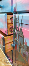 Load image into Gallery viewer, 1228 Kommode Märchenland handbemalt mit vielen Details