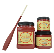 Load image into Gallery viewer, Dixie Belle Kreidefarbe in Rustic Red (dunkles Rot mit dunkelbraunen Untertönen)