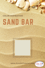 Load image into Gallery viewer, Dixie Belle Kreidefarbe in Sand Bar (helles Braun mit grauen Untertönen)