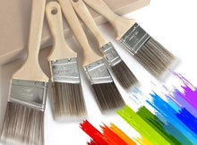 Load image into Gallery viewer, synthetische Flachpinsel in verschiedenen Ausführungen
