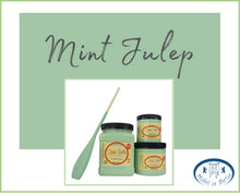 Load image into Gallery viewer, Dixie Belle Kreidefarbe in Mint Julep (Hellgrün mit gelben Untertönen)