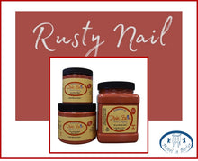 Load image into Gallery viewer, Dixie Belle Kreidefarbe in Rusty Nail (dunkles Orange mit braunen Untertönen)