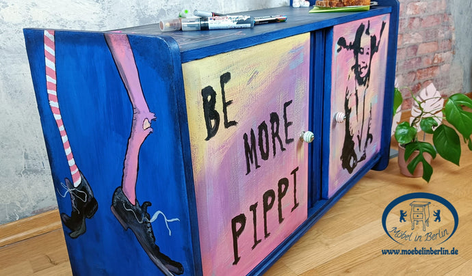 Pipi inspired dresser - our Live Video on 15.01.2022