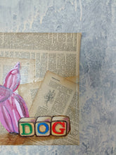 Lade das Bild in den Galerie-Viewer, B024 Ölbild: Ballon Dog
