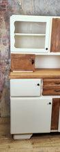 Load image into Gallery viewer, 1243 Buffetschrank Retro - Creme / Holz
