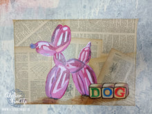 Lade das Bild in den Galerie-Viewer, B024 Ölbild: Ballon Dog
