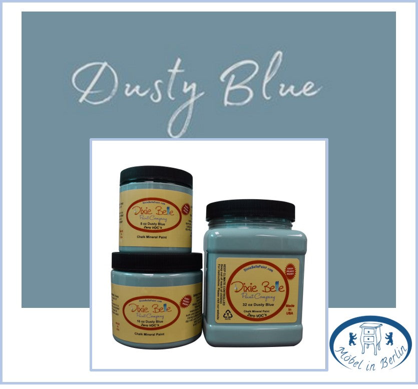 Dixie Belle Kreidefarbe in Dusty Blue (helles Jeansblau)