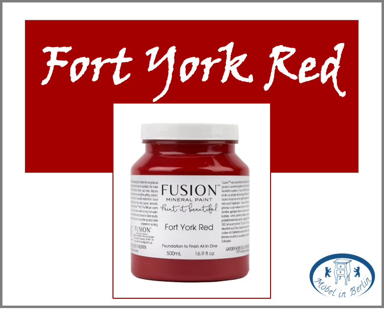 Fusion Mineral Paint - Fort York Red (kräftiges Rot)
