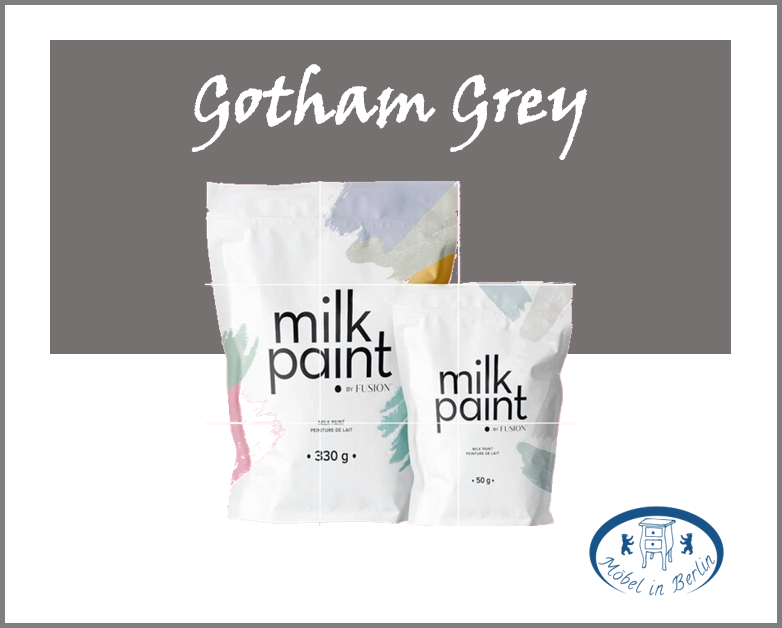 Fusion Milk Paint - Gotham Grey (dunkles Grau)