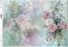 Load image into Gallery viewer, Decoupage-Papier romantische Blumen
