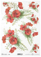 Load image into Gallery viewer, Decoupage-Papier Sommerblumen
