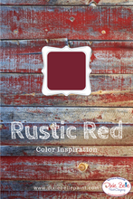 Load image into Gallery viewer, Dixie Belle Kreidefarbe in Rustic Red (dunkles Rot mit dunkelbraunen Untertönen)
