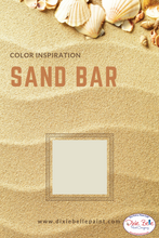 Load image into Gallery viewer, Dixie Belle Kreidefarbe in Sand Bar (helles Braun mit grauen Untertönen)
