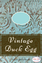 Load image into Gallery viewer, Dixie Belle Kreidefarbe in Vintage Duck Egg (Hellblau mit grüngrauen Untertönen)
