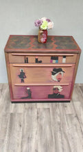 Load and play video in Gallery viewer, 1075 Kommode Pop Art - Buffet / Sideboard / Schrank
