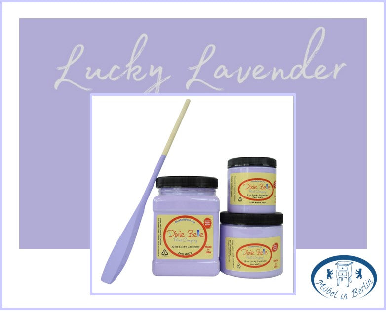 Dixie Belle Kreidefarbe in Lucky Lavender (zartes Lila)